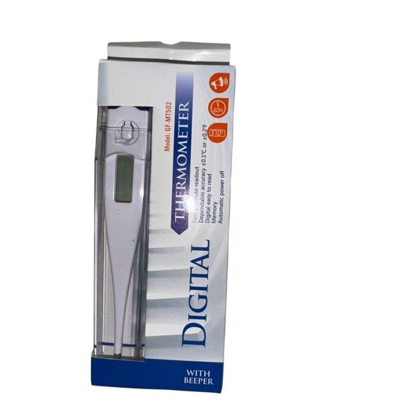 Pack of 35 Digital Thermometer. Model GF-MT502. Battery and storage case . NEW - Picture 1 of 2